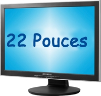 écran 22 pouces