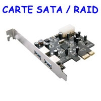 carte sata, raid